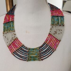 Elegant Multicolor Beaded Necklace